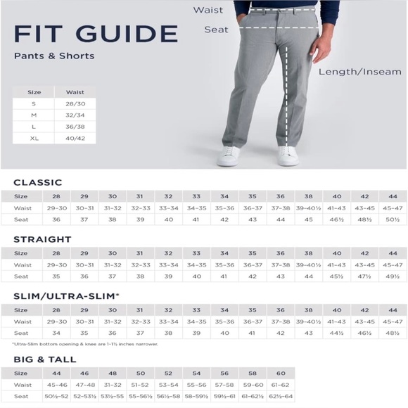 NWT Haggar Men's 4-Way Stretch Ultra Slim Flat Front Dress Pant Size 32x30 - Picture 8 of 8